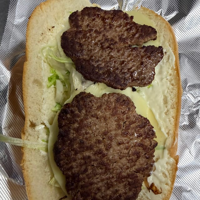 Cheeseburger Sub.