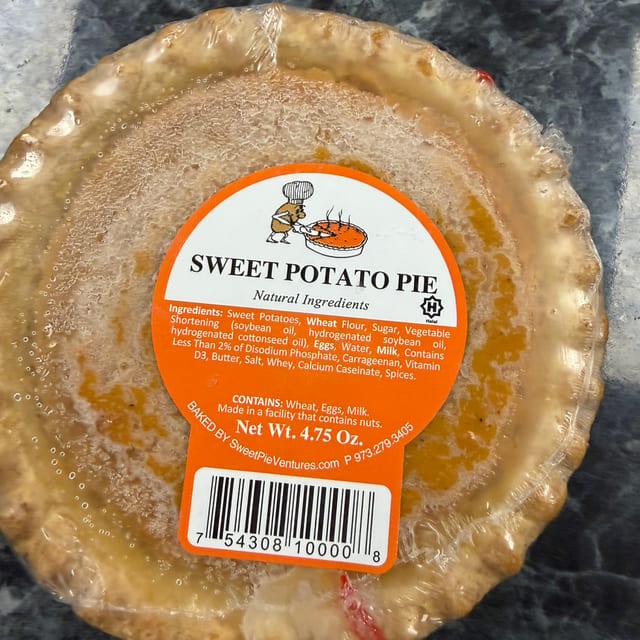 Sweet Potato Pie.