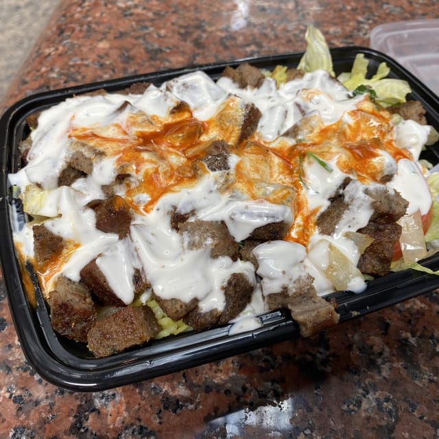 Lamb Over Rice.