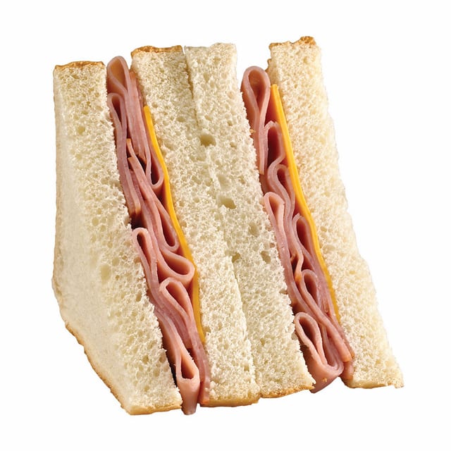Grilled Turkey Ham & Cheese Sandwich.