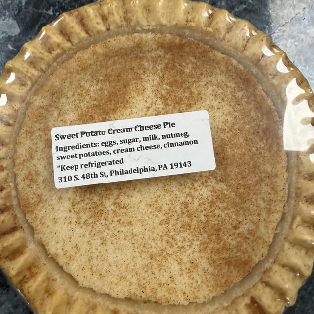 Cream Cheese Pie.