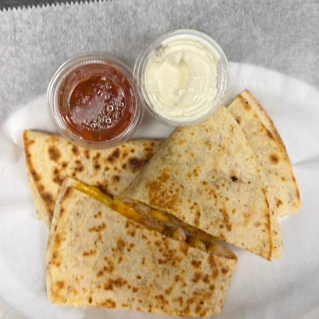Shrimp Quesadillas.