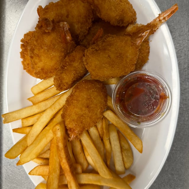 Jumbo Fried Shrimp Platter.