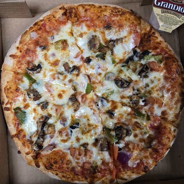Vegilicious Pizza.