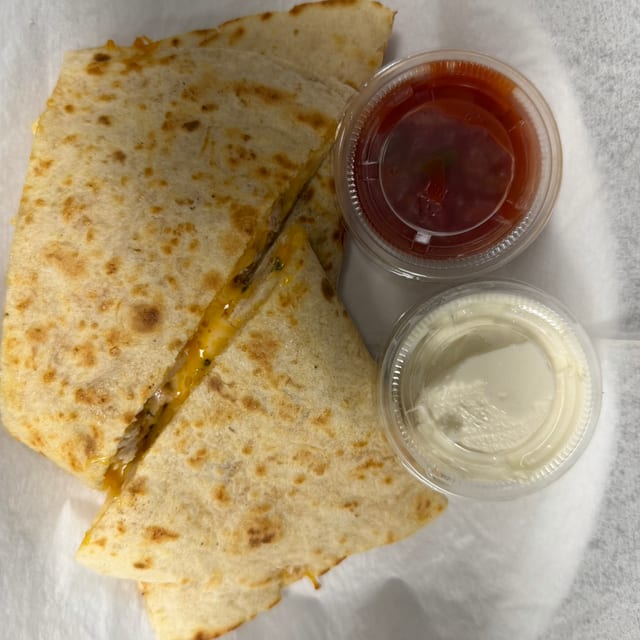 Cheese Quesadillas.