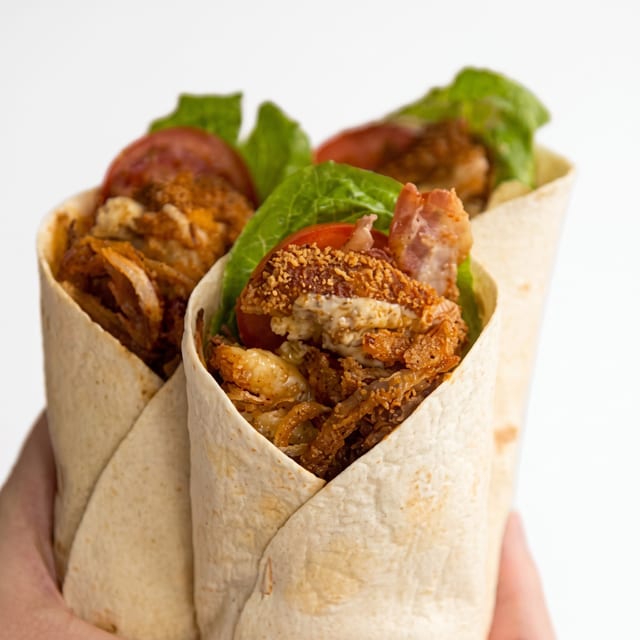 Crispy Chicken Wrap.