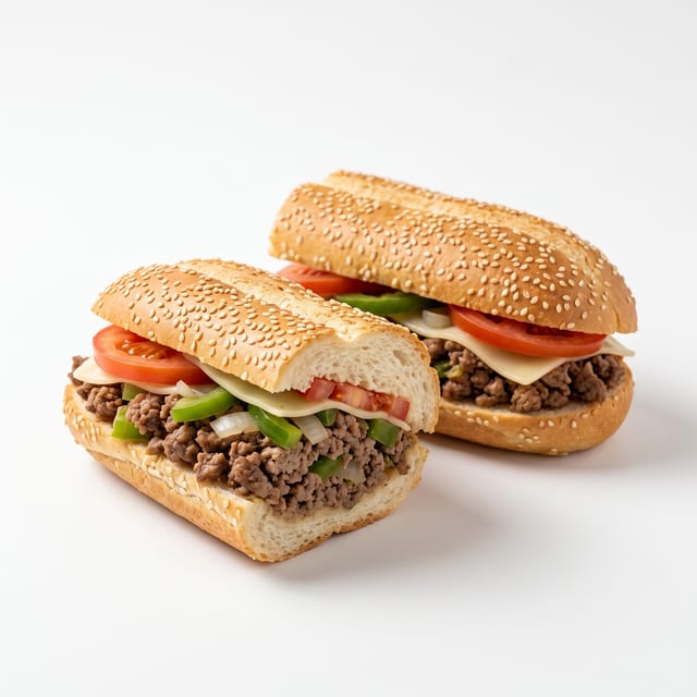 Pizza Steak Sub.