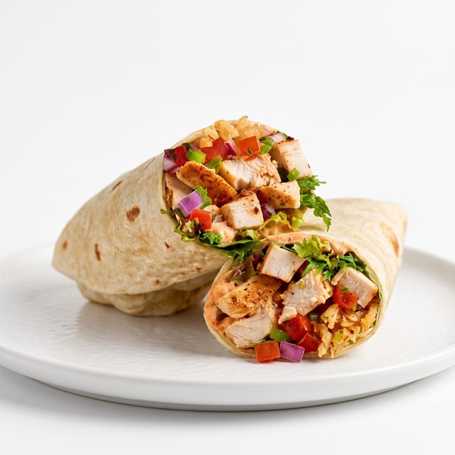 Cajun Chicken Wrap.