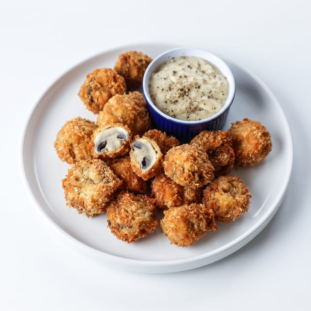 Fried Mushrooms.