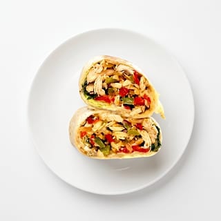 Chicken Cheesesteak Wrap