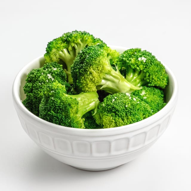 Steamed Broccoli.