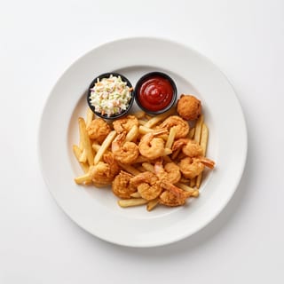 Shrimp Basket with French Fries