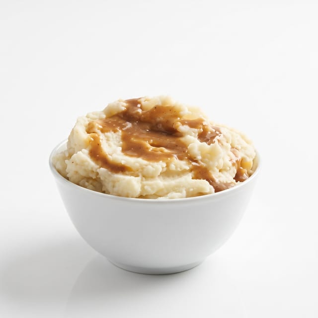 Mashed Potatoes with Gravy.