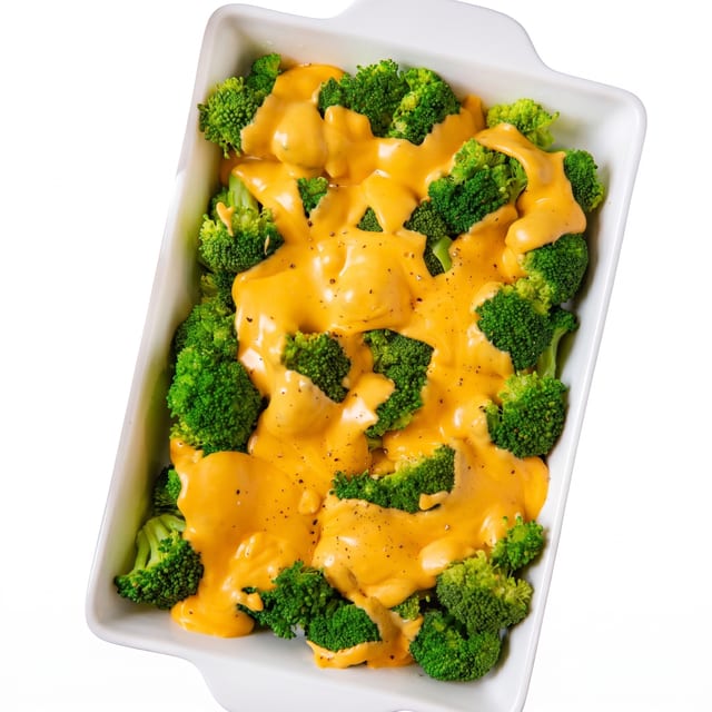 Steamed Broccoli with Cheese.